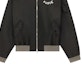 Cheap KENZO Jaket Bomber Hitam Bordir dengan Resleting dan Desain Grafis. FE55BL1279OC-99