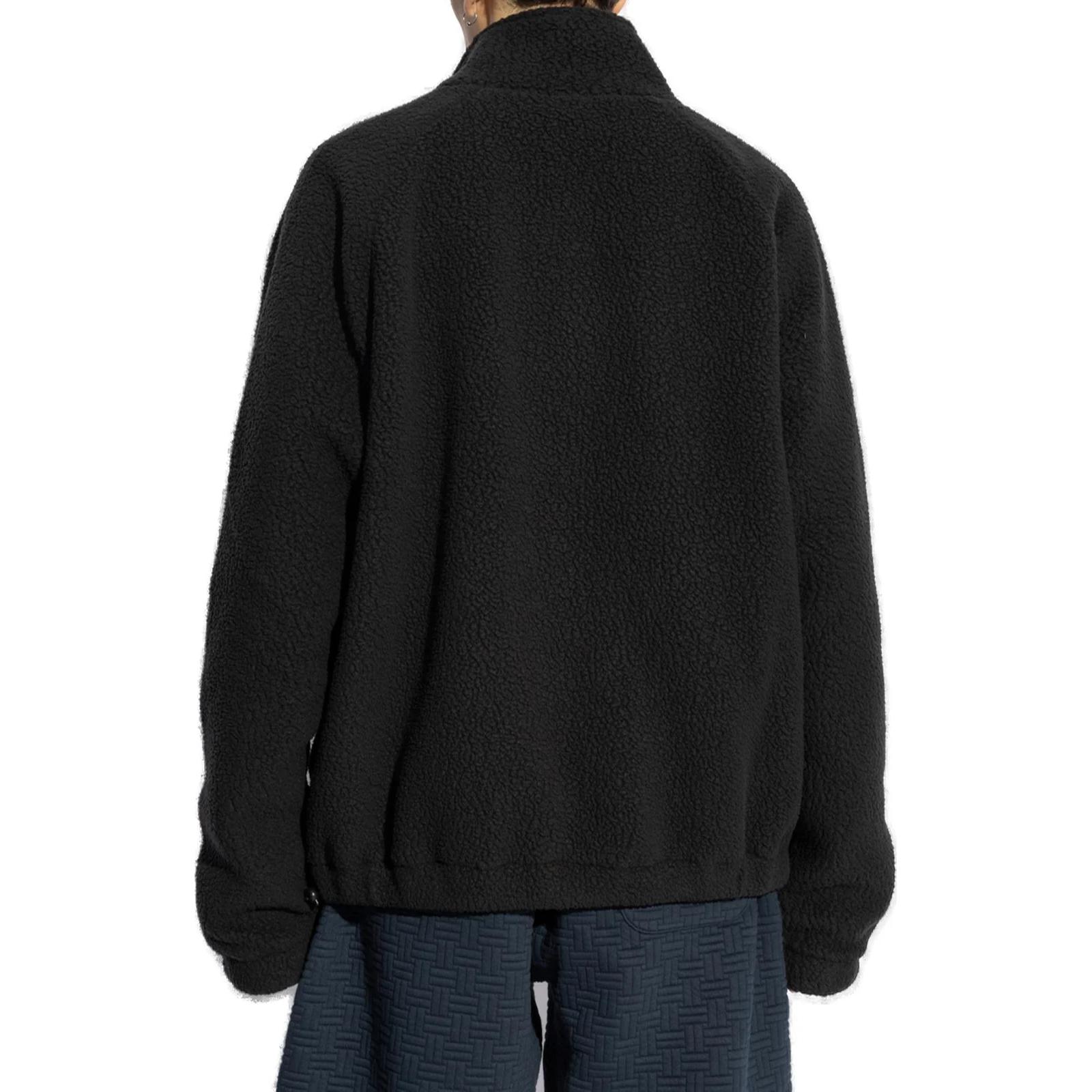 KENZO  Black Fleece Zip-Up High-Collar Jacket. FE65SW2114FC-99 圖 4