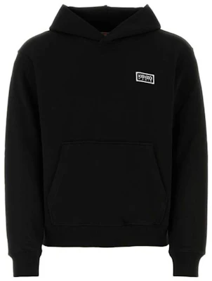 KENZO Hoodie Hitam dengan Cetakan Logo. FE55SW1824MG-99 Buy KENZO Hoodie Hitam dengan Cetakan Logo. FE55SW1824MG-99