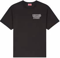 Order KENZO 黑色字母印花宽松版型圆领T恤 SS24. FE65TS2984SI-99J
