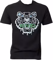 KENZO Black Logo Letter Print Casual Short-Sleeve T-Shirt FD65TS0114SY-99J KENZO Black Logo Letter Print Casual Short-Sleeve T-Shirt FD65TS0114SY-99J