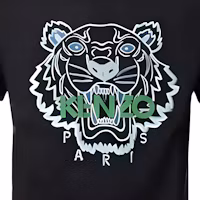 Details for KENZO 黑色Logo字母印花休闲短袖T恤 FD65TS0114SY-99J