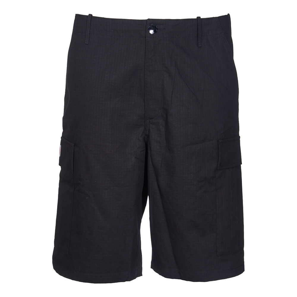 KENZO  Black Logo Zip Pocket Casual Shorts. FE55SH2359DL-99