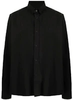 KENZO Black Long-Sleeve Shirt with Logo. FB65CH4001LH-99 KENZO Black Long-Sleeve Shirt with Logo. FB65CH4001LH-99