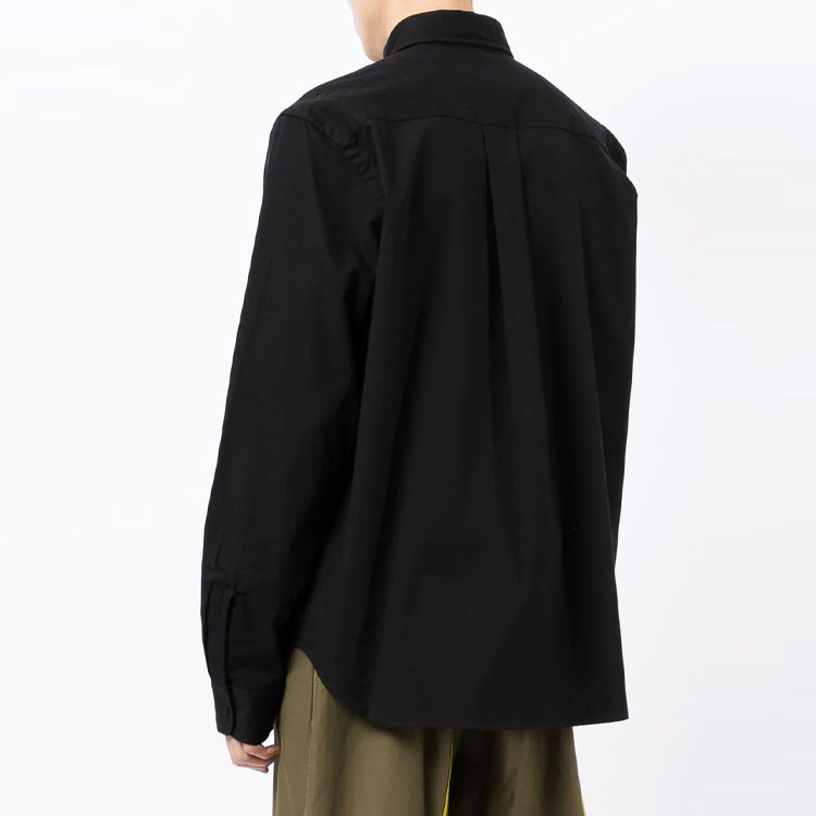 Purchase KENZO Kemeja Lengan Panjang Hitam dengan Logo. FB65CH4001LH-99