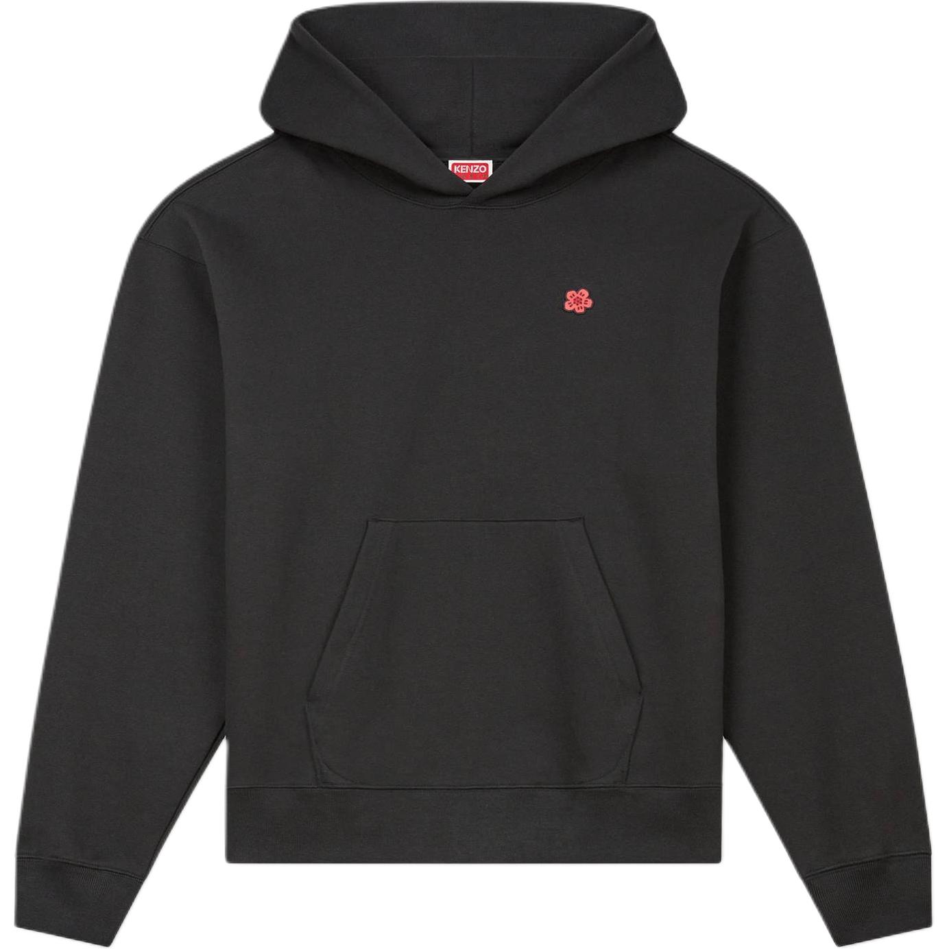 Order KENZO  Black Oversized Pullover Hoodie FE65SW2274MT-99