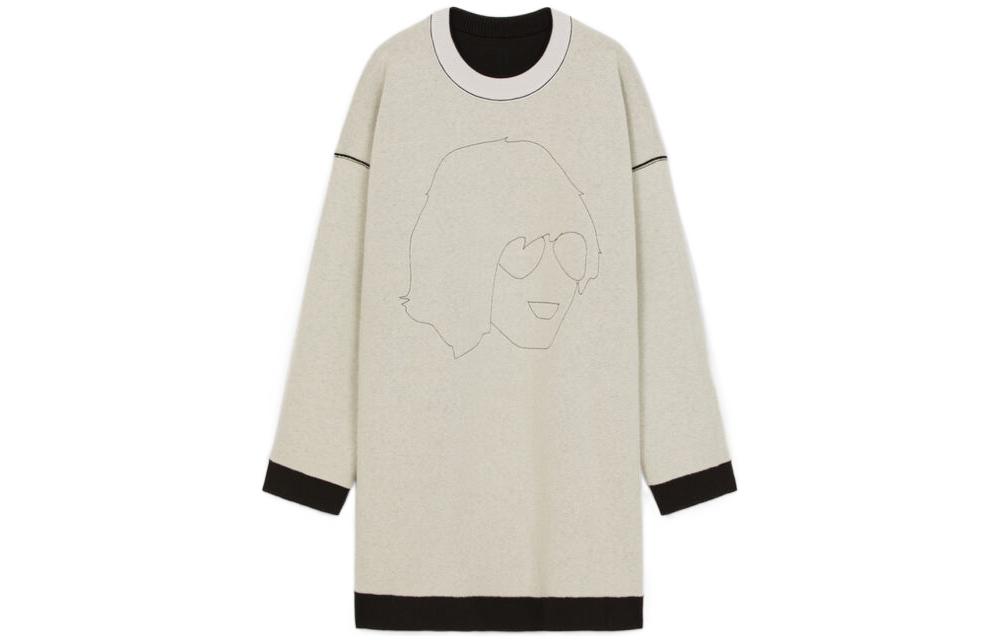 KENZO  Black Oversized Reversible Wool-Blend Sweater. FB65MPU063RN-99 圖 4