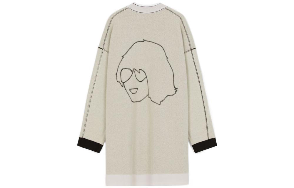 KENZO  Black Oversized Reversible Wool-Blend Sweater. FB65MPU063RN-99 圖 5