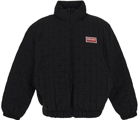 KENZO Chaqueta Puffer Negra con Logo y Diseño de Cuello Alto con Cremallera FD65OU1389NN-99 Buy KENZO Chaqueta Puffer Negra con Logo y Diseño de Cuello Alto con Cremallera FD65OU1389NN-99