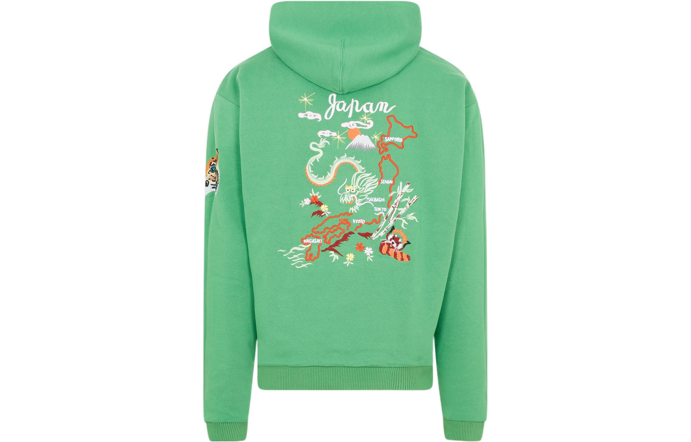 Shop ケンゾー ブラック リバーシブル 刺繍 フローラル プルオーバー スウェットシャツ FC65SW4324MF-99