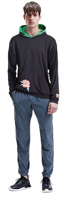 ケンゾー ブラック リバーシブル 刺繍 フローラル プルオーバー スウェットシャツ FC65SW4324MF-99 Purchase ケンゾー ブラック リバーシブル 刺繍 フローラル プルオーバー スウェットシャツ FC65SW4324MF-99