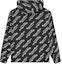 Lookbook KENZO Black Short Logo Print Hooded Jacket. FE55BL1639NU-99