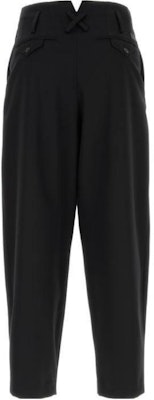 KENZO Black Solid Color Loose Fit Casual Zipper Pants FE65PA3799RD-99 Lookbook KENZO Black Solid Color Loose Fit Casual Zipper Pants FE65PA3799RD-99