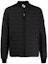 Order KENZO Black Solid Color Slim Fit Baseball Collar Jacket JM1NE5BL61199