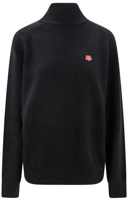 kenzo-black-solid-color-turtleneck-pullover-sweater-fd-65-pu-4283-lc-99-j