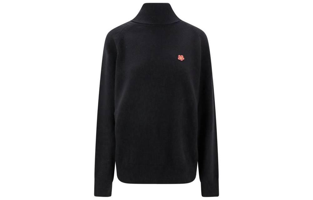 Order KENZO Suéter Negro de Cuello Alto Unicolor FD65PU4283LC99J
