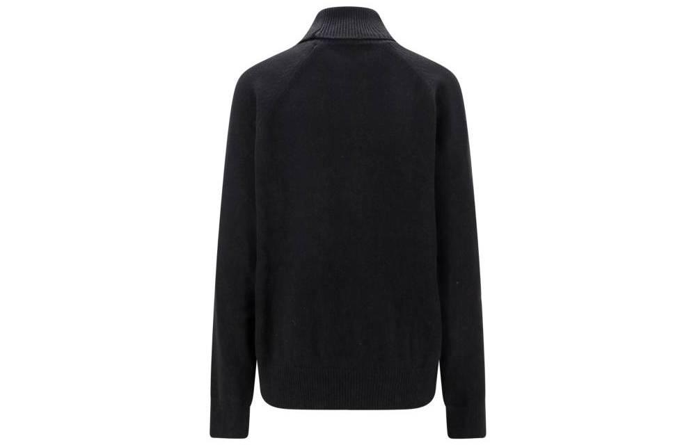 Lookbook KENZO Suéter Negro de Cuello Alto Unicolor FD65PU4283LC99J