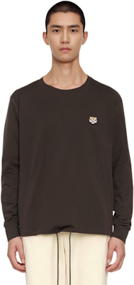 KENZO Baju Peluh Hitam Logo Solid Lengan Panjang Crewneck FE55TS1994SG-99 Shop KENZO Baju Peluh Hitam Logo Solid Lengan Panjang Crewneck FE55TS1994SG-99