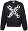 Buy KENZO Sweatshirt Hitam dengan Logo Panah Terbaru. 5SW5214MS-99
