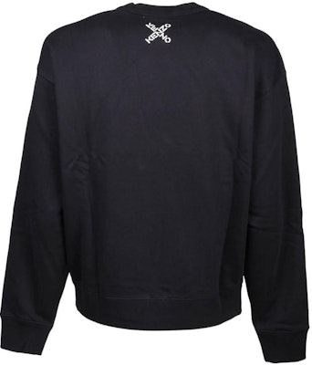 KENZO Sweatshirt Hitam dengan Logo Panah Terbaru. 5SW5214MS-99 Lookbook KENZO Sweatshirt Hitam dengan Logo Panah Terbaru. 5SW5214MS-99