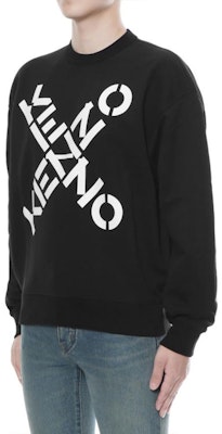 KENZO Sweatshirt Hitam dengan Logo Panah Terbaru. 5SW5214MS-99 Purchase KENZO Sweatshirt Hitam dengan Logo Panah Terbaru. 5SW5214MS-99