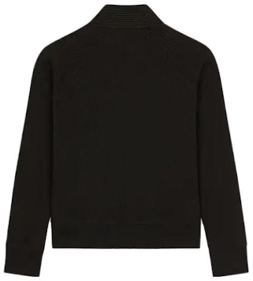 겐조 블랙 브이넥 로고 패턴 니트 가디건. FD65SW0664WB-99 Lookbook 겐조 블랙 브이넥 로고 패턴 니트 가디건. FD65SW0664WB-99