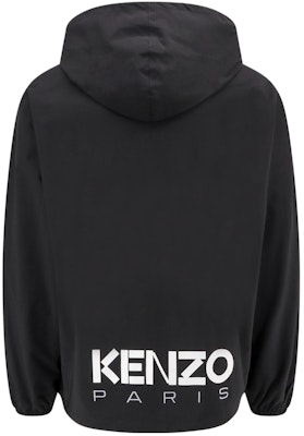 KENZO 黑色拉鍊連帽外套 長袖印花標誌設計 FE55BL1689NR-99 Lookbook KENZO 黑色拉鍊連帽外套 長袖印花標誌設計 FE55BL1689NR-99