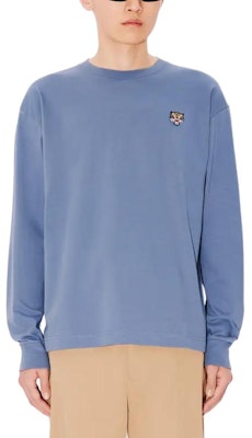KENZO Biru Sweatshirt Lengan Panjang dengan Bordir Harimau Crewneck FE55TS1994SG-67 Purchase KENZO Biru Sweatshirt Lengan Panjang dengan Bordir Harimau Crewneck FE55TS1994SG-67