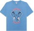 Buy KENZO Camiseta Azul con Estampado de Elefante. FD65TS0064SG-69