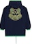 Order KENZO 藍色虎頭印花拼色連帽外套夹克 FC55BL1131NT-76