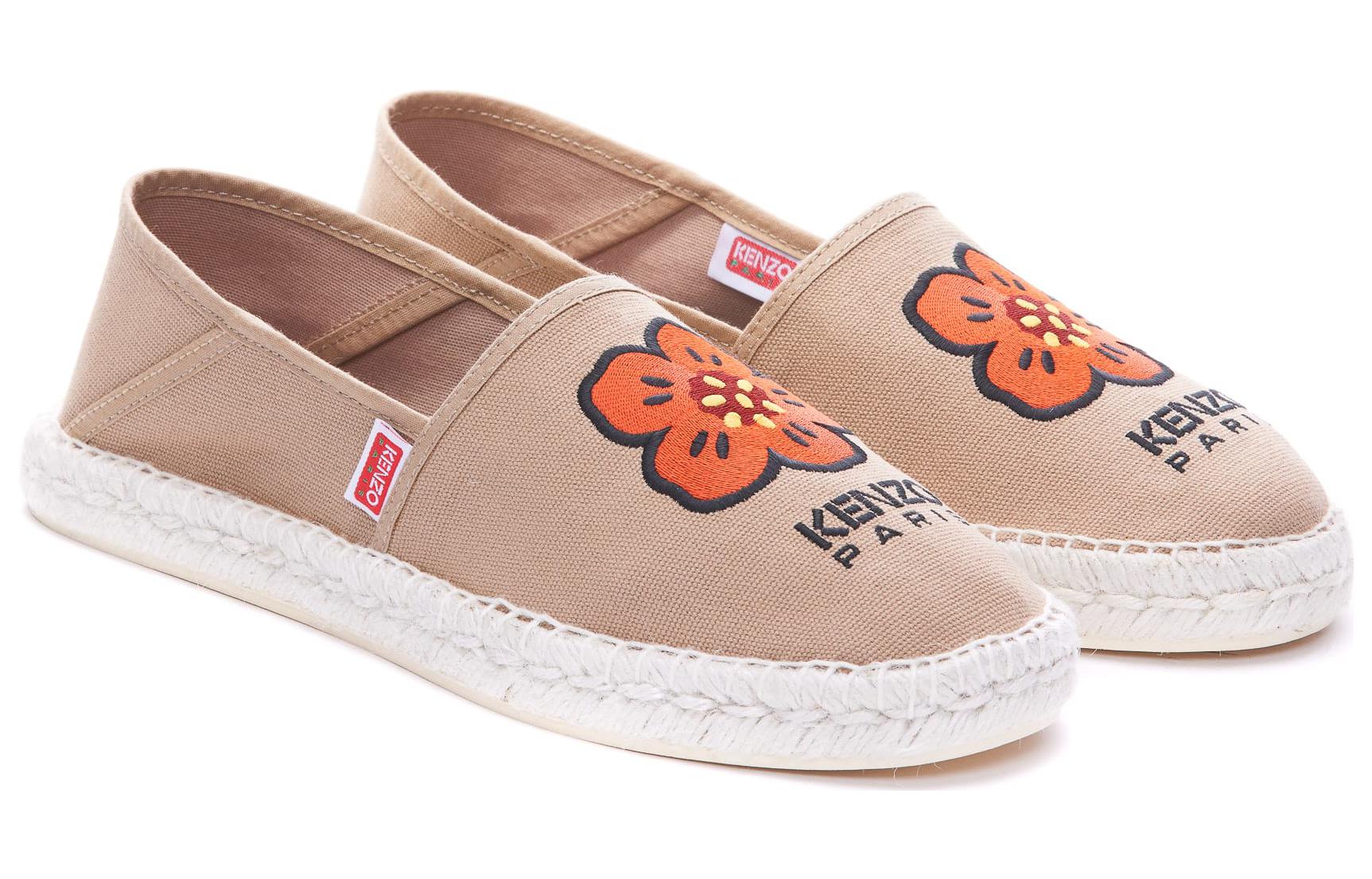 Kenzo 'BOKE Floral Series' Slip-On Fisherman Shoes 'Beige CMFT' 圖 3