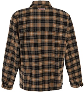 KENZO 棕黑色修身格纹长袖衬衫 FD65CH5199OE-12 Lookbook KENZO 棕黑色修身格纹长袖衬衫 FD65CH5199OE-12