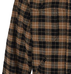 KENZO 棕黑色修身格纹长袖衬衫 FD65CH5199OE-12 Purchase KENZO 棕黑色修身格纹长袖衬衫 FD65CH5199OE-12