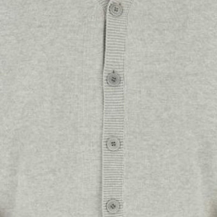 Details for 겐조 플로럴 레터 싱글 브레스트 니트 카디건 그레이 FD65CA4163BB-93