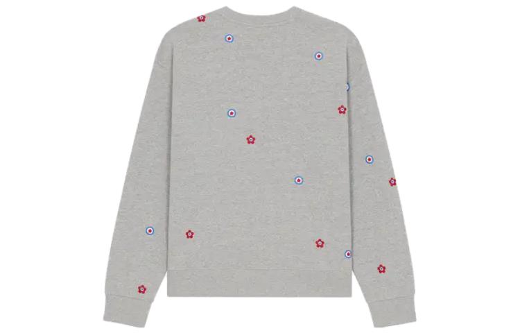 KENZO  Floral Print Crewneck Sweatshirt - Grey FD65SW0634MF-94 圖 3
