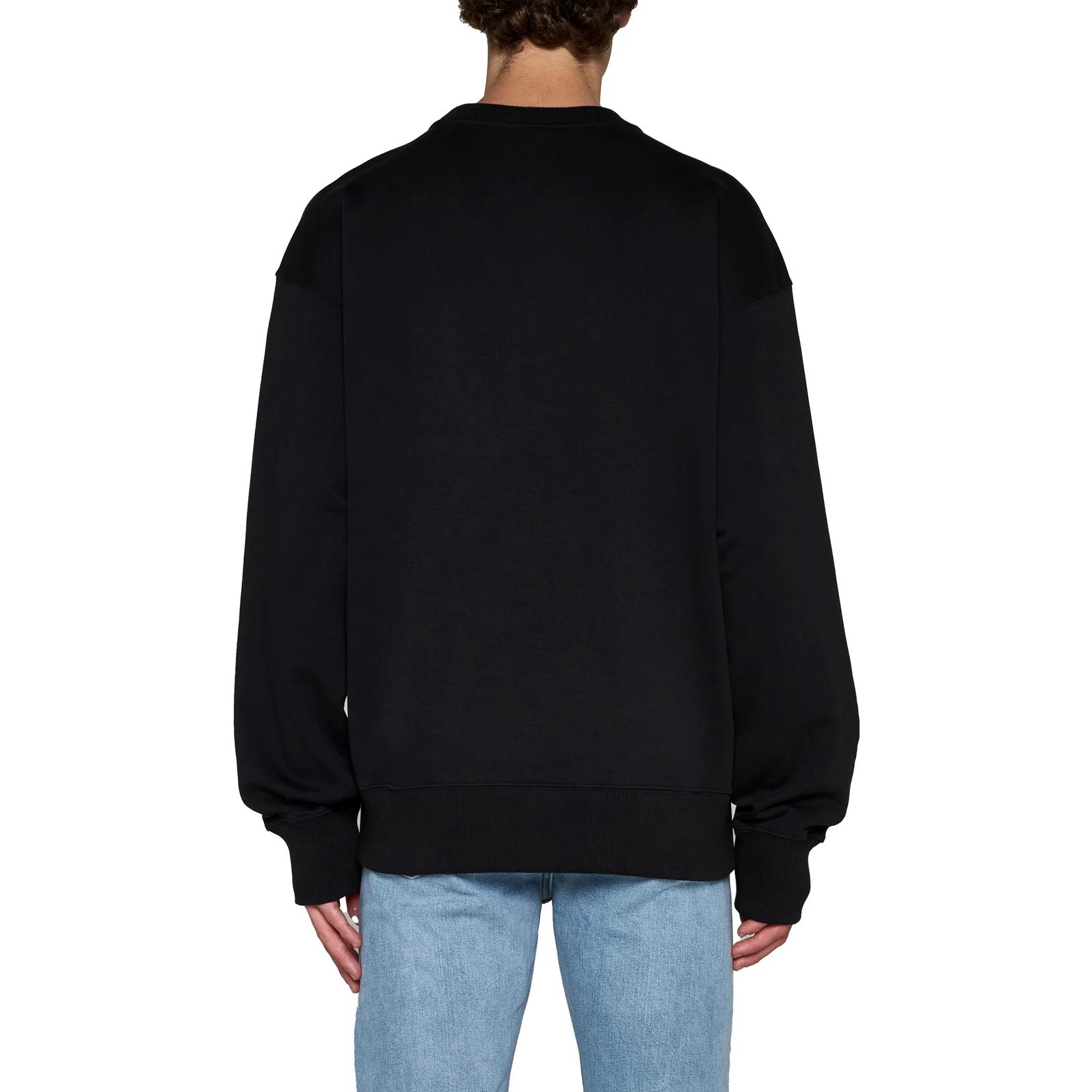 Shop KENZO Sudadera Negra Cuello Redondo Manga Larga Estampado Gráfico FD65SW0734MF-99J