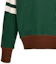 Details for KENZO Green Crewneck Sweater with Logo Print. FD65PU4133-BJ53