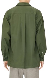 KENZO绿色刺绣标志长袖纽扣衬衫 FD65CH5079LA-51 Details for KENZO绿色刺绣标志长袖纽扣衬衫 FD65CH5079LA-51