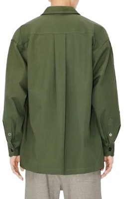 KENZO Kemeja Lengan Panjang Hijau Bordir Logo. FD65CH5079LA-51 Details for KENZO Kemeja Lengan Panjang Hijau Bordir Logo. FD65CH5079LA-51