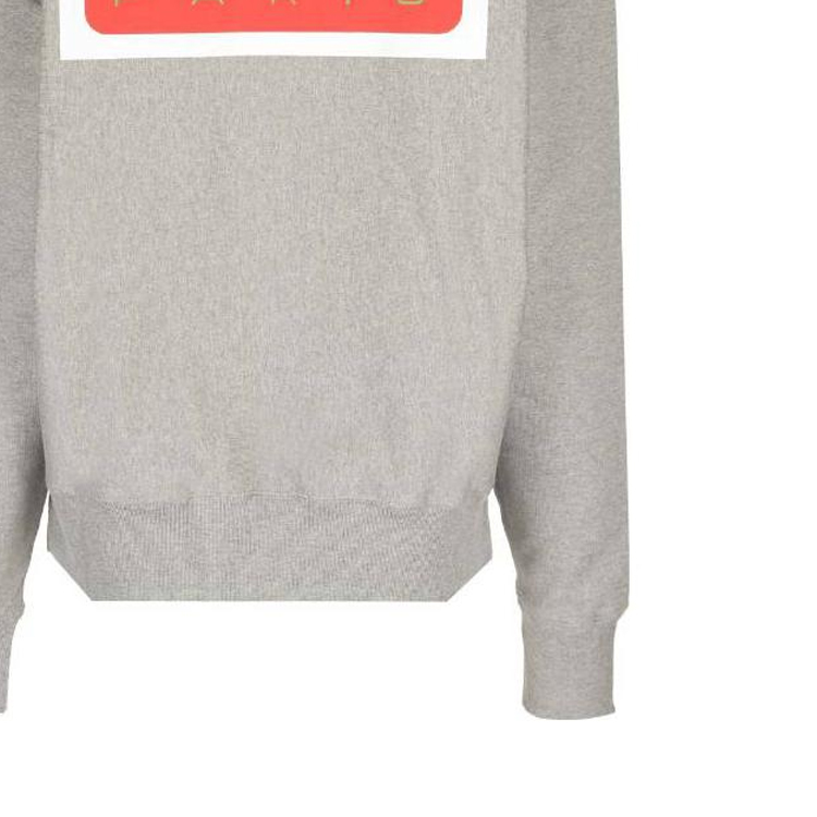 KENZO  Grey Crewneck Slim Fit Long Sleeve Sweatshirt. FD65SW0714ME-94 圖 7