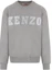 Order KENZO Grey Crewneck Sweatshirt with Letter and Numeric Print. FD65SW0064MF-94