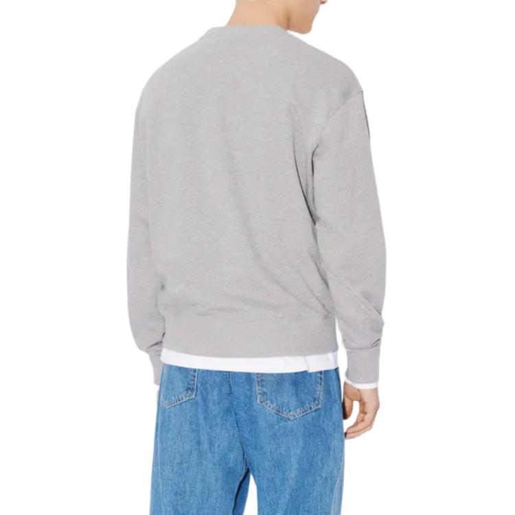 Purchase KENZO  Grey Crewneck Sweatshirt with Logo Design. FE55SW1704MF-94C