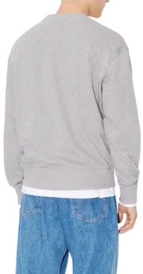 KENZO Grey Crewneck Sweatshirt with Logo Design. FE55SW1704MF-94C Purchase KENZO Grey Crewneck Sweatshirt with Logo Design. FE55SW1704MF-94C
