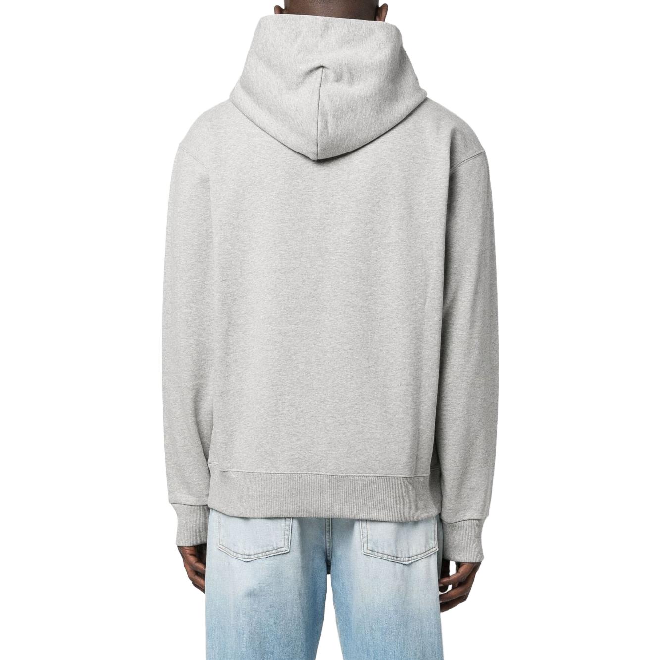 KENZO  Grey Hoodie with Letter Print and Full Zip FD65SW0754M-F94 圖 4