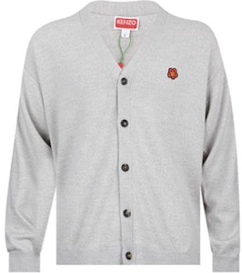 KENZO 灰色V領鈕扣長袖毛衣 FE55CA3813LB-93 Buy KENZO 灰色V領鈕扣長袖毛衣 FE55CA3813LB-93