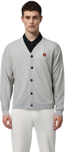 KENZO 灰色V領鈕扣長袖毛衣 FE55CA3813LB-93 Purchase KENZO 灰色V領鈕扣長袖毛衣 FE55CA3813LB-93