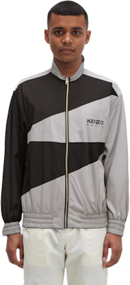 ケンゾー ハイネック ジップ ウィンドブレーカー ジャケット ブラック ロゴプリント FD65BL1609NA-99J Details for ケンゾー ハイネック ジップ ウィンドブレーカー ジャケット ブラック ロゴプリント FD65BL1609NA-99J