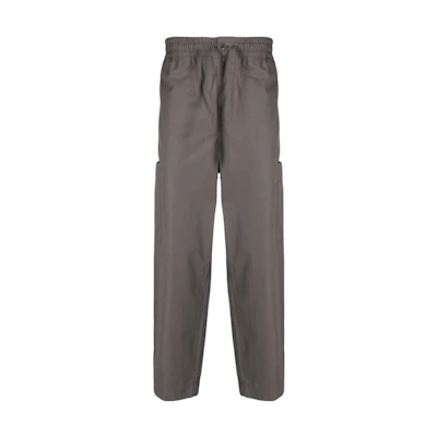 KENZO High-Waisted Elastic Straight-Leg Pants Grey FD55PA5019RO-96