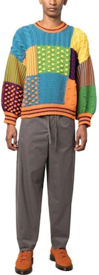 KENZO 高腰彈性直筒長褲 灰色 FD55PA5019RO-96 Lookbook KENZO 高腰彈性直筒長褲 灰色 FD55PA5019RO-96