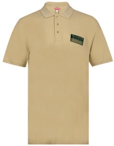 겐조 카키 폴로 셔츠 자수 로고. FD55PO0064PU-11 Order 겐조 카키 폴로 셔츠 자수 로고. FD55PO0064PU-11